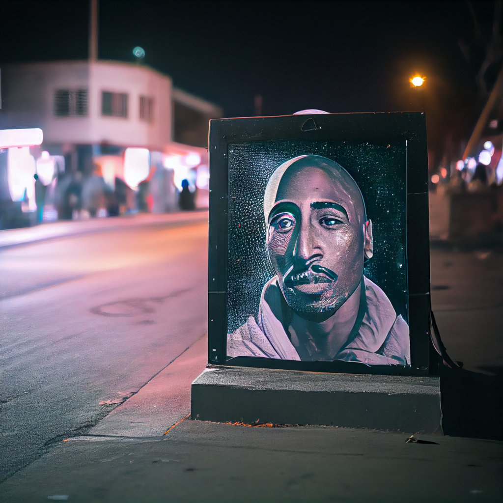 Tupac Shakur's Hologram Goes on Rampage in Mexican Village VanFLIP